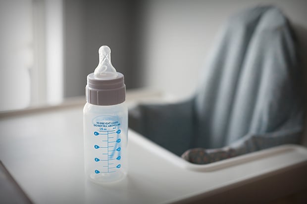 Plastic Baby Bottle with Chair